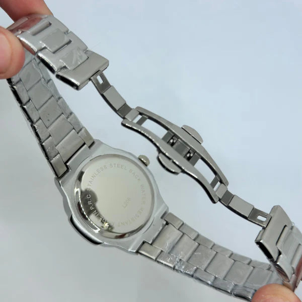 Patek philip silver with black dial